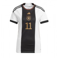 Tyskland Mario Gotze #11 Fotballklær Hjemmedrakt Dame VM 2022 Kortermet